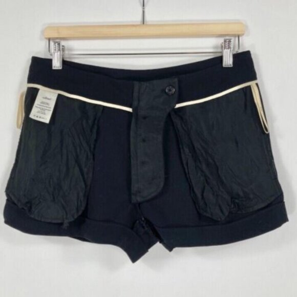 Wilfred Aritzia Pleated Shorts Tie Front Dressy Cruise Crepe Flirty Baddie 6 - Picture 2 of 5